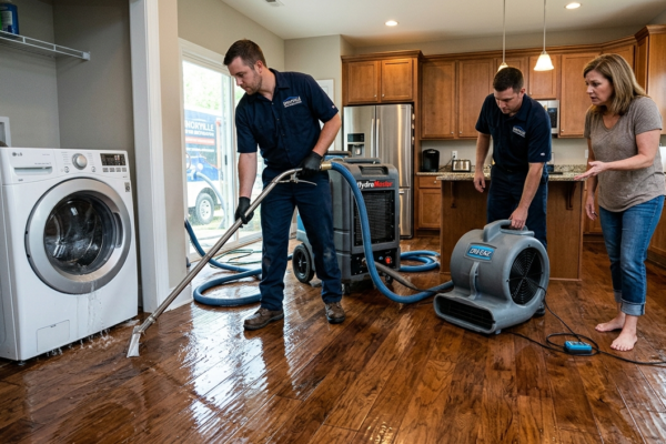 Appliance Leak Cleanup