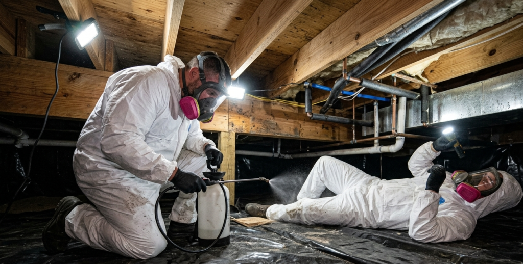 Crawlspace Mold Remediation In Knoxville, TN